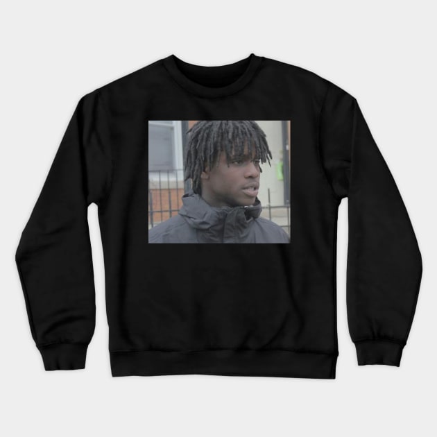 chief keef Fitted Crewneck Sweatshirt by GlamourFairy